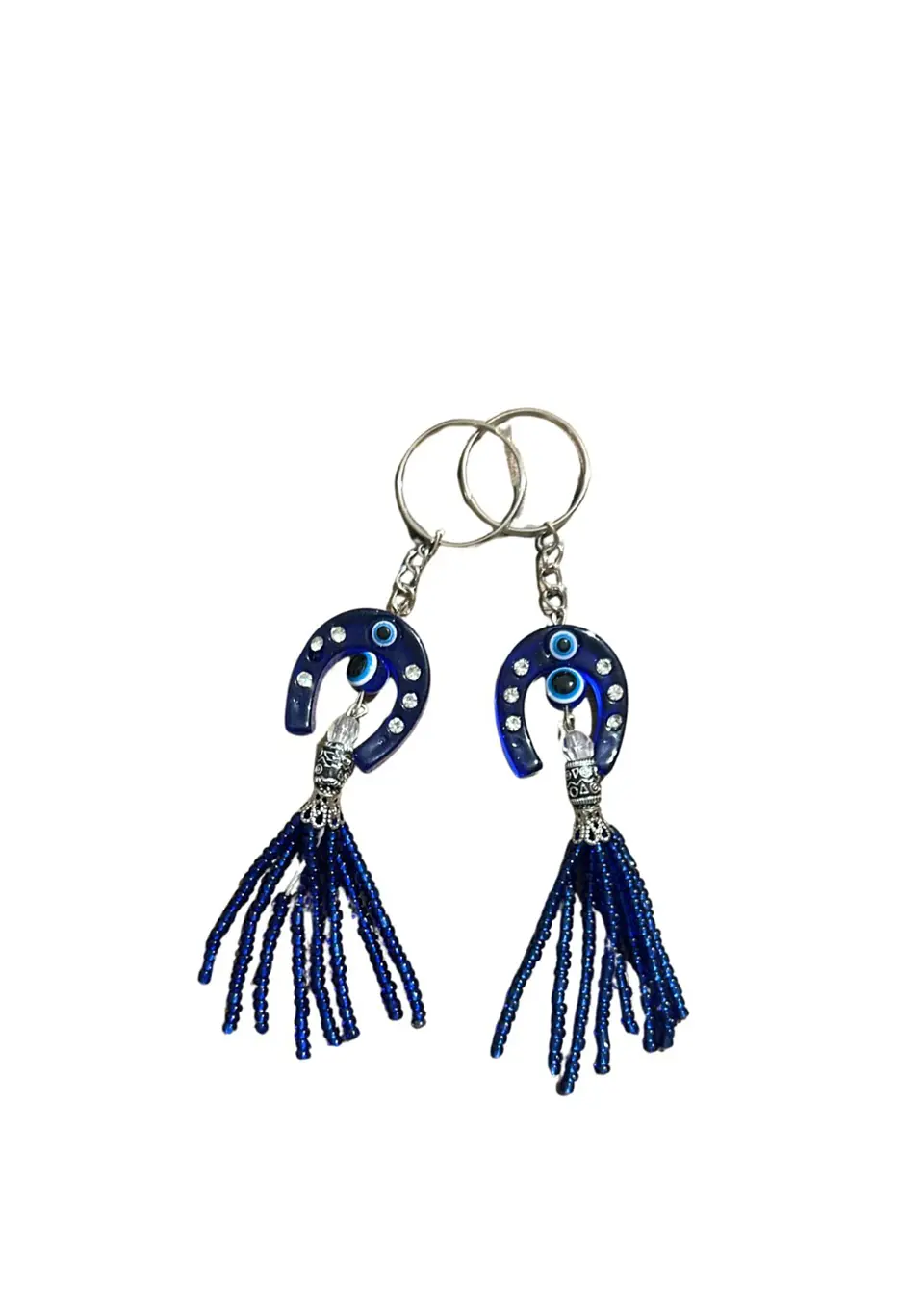 LLAVERO HERRADURA AZUL OJO TURCOX2 1