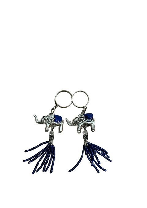 LLAVERO ELEFANTE AZUL