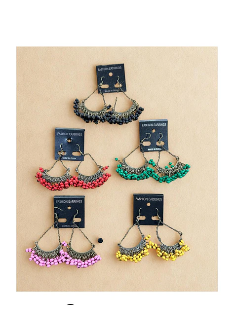 CARAVANAS BRONCE Y CUENTAS