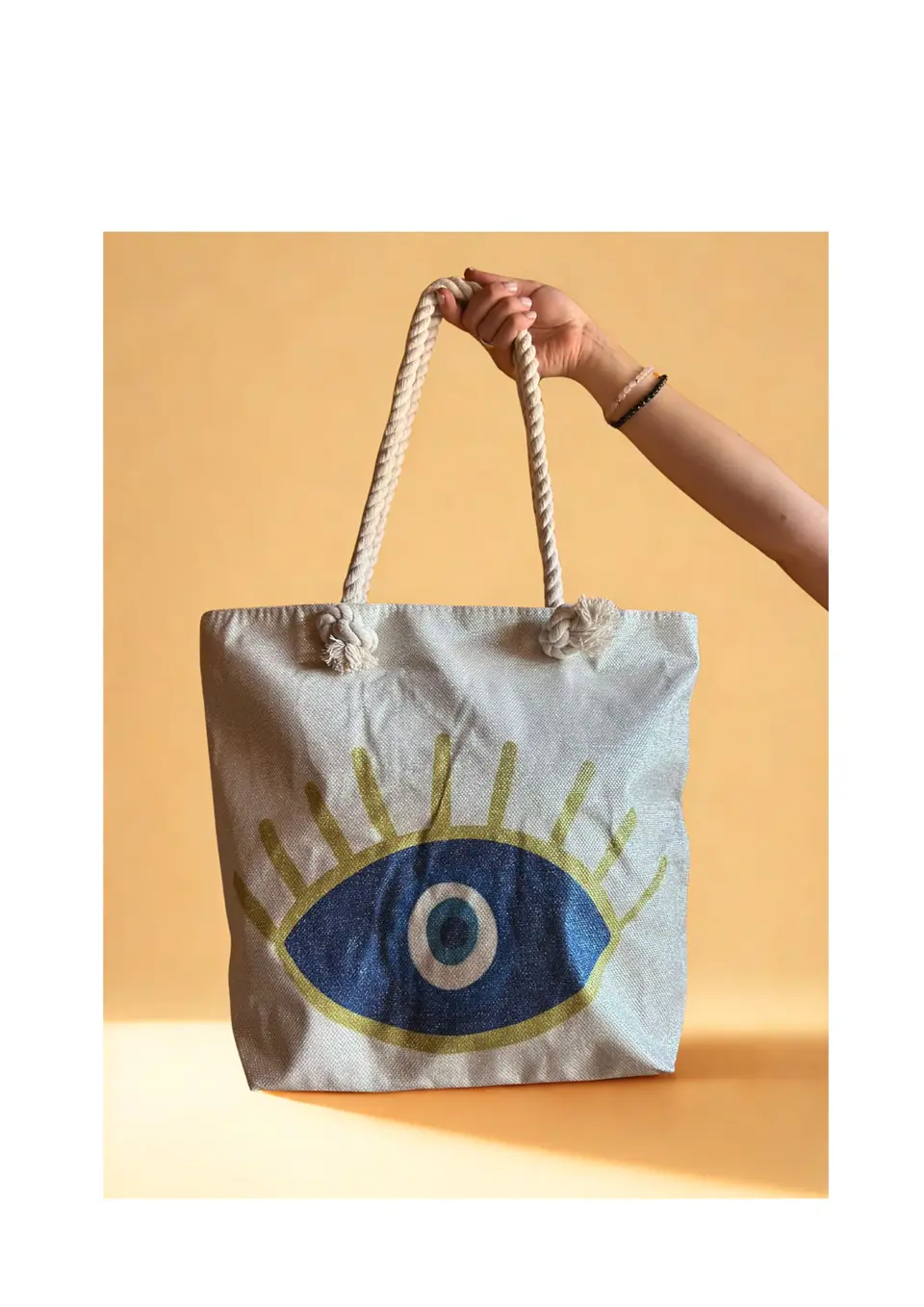 BOLSO LONA OJO BRILLO 2