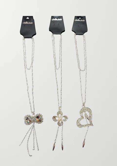 CADENA LARGA CON COLGANTE Y STRASS