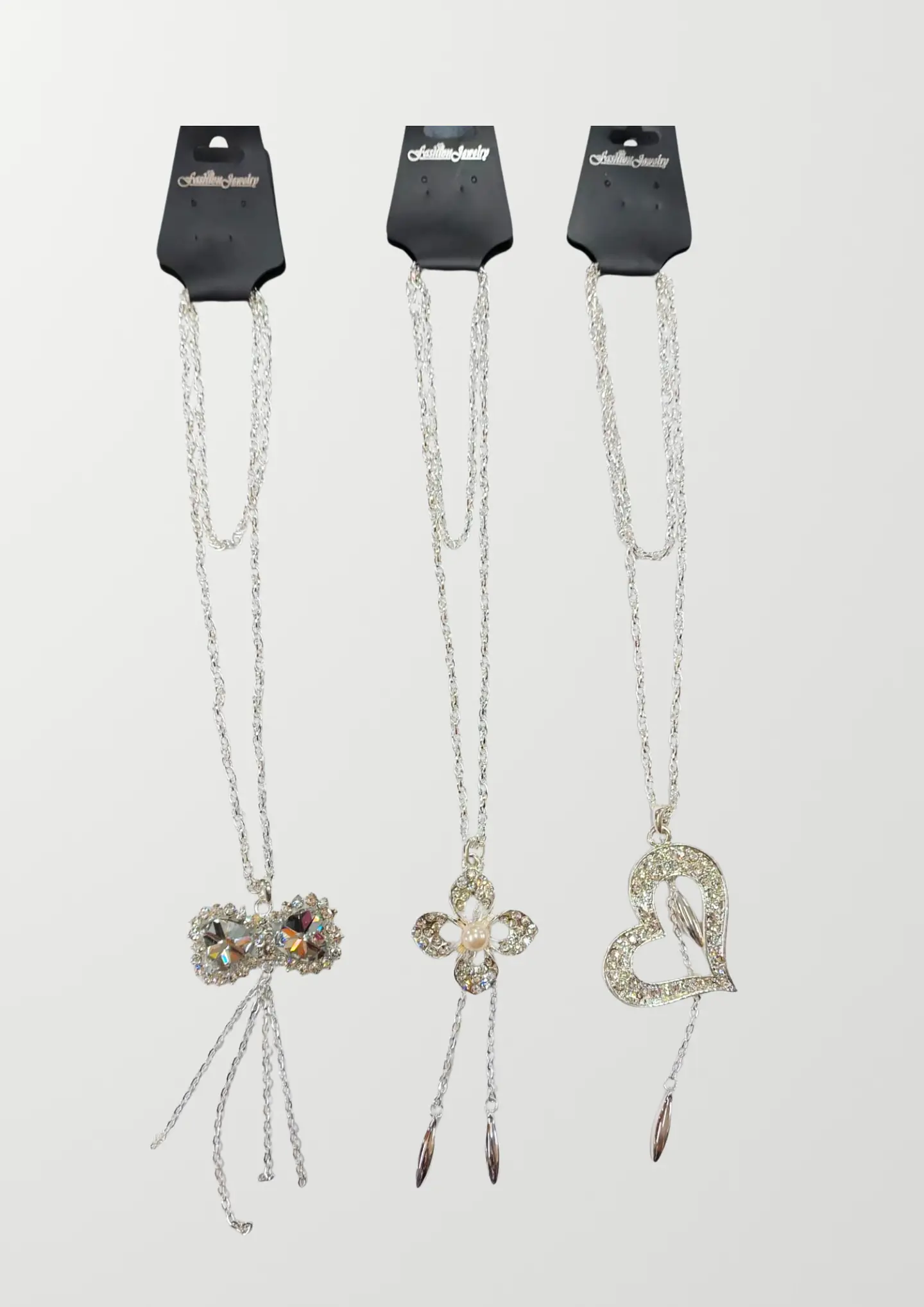 CADENA LARGA CON COLGANTE Y STRASS 1