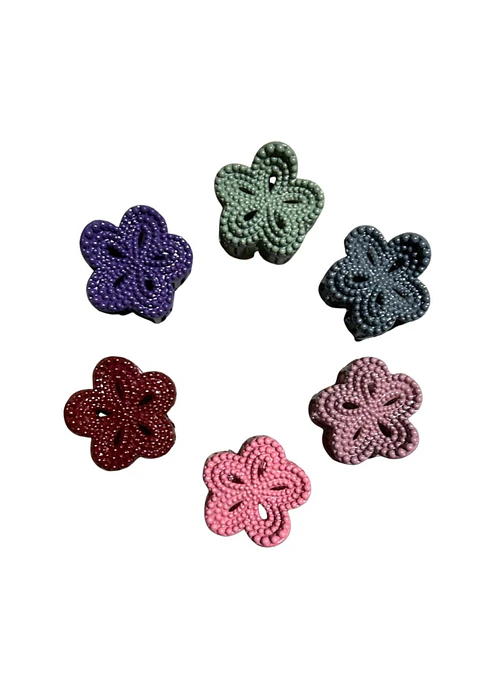 PINZA PELO FLOR C/PERLAS