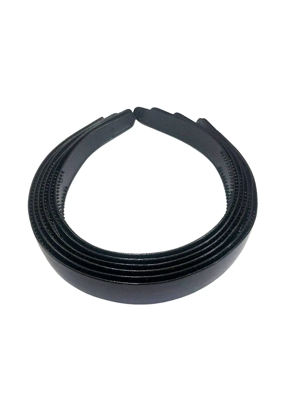 TIARA GRUESA NEGRA X 6 1