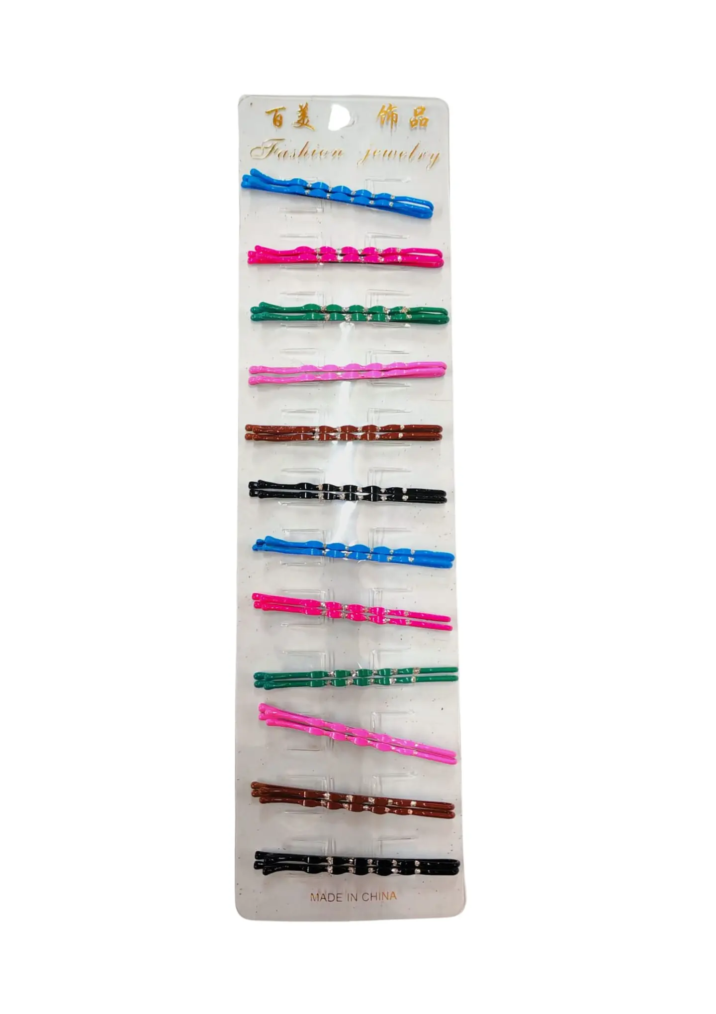 ONDULIN COLOR TRES PIEDRAS STRASS X 12 PARES 1