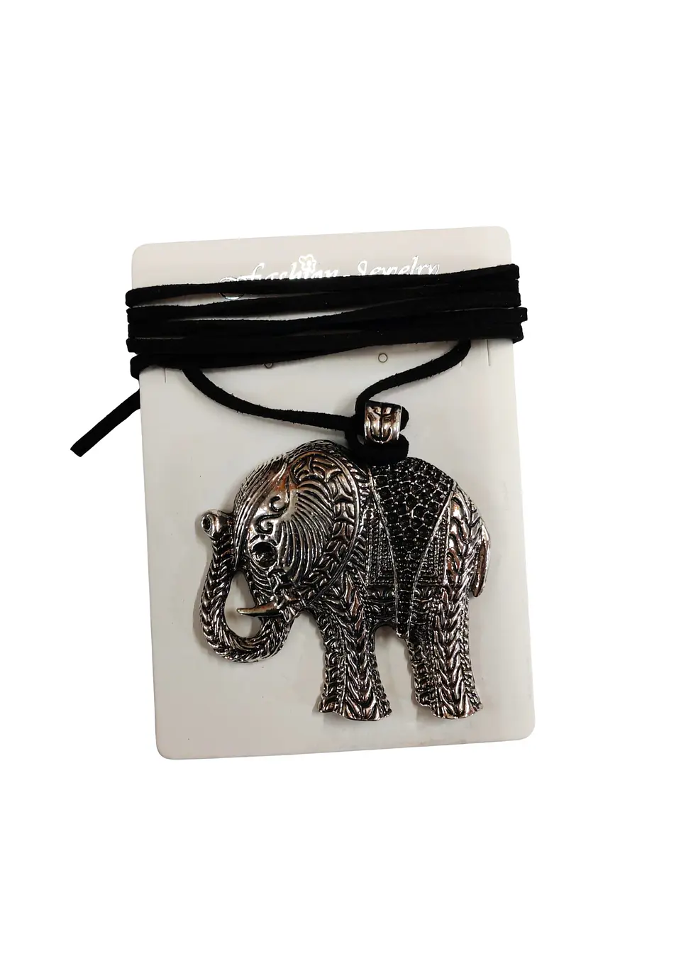 CHOKER GAMUZA ELEFANTE 1