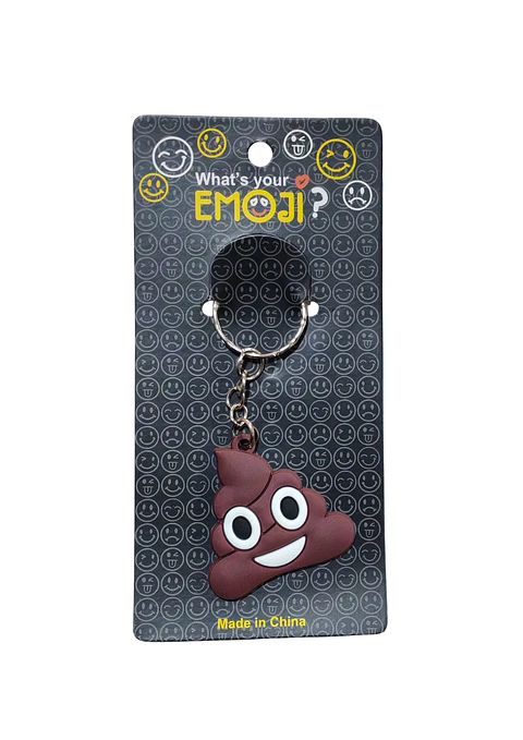 LLAVERO CARITA MARRON