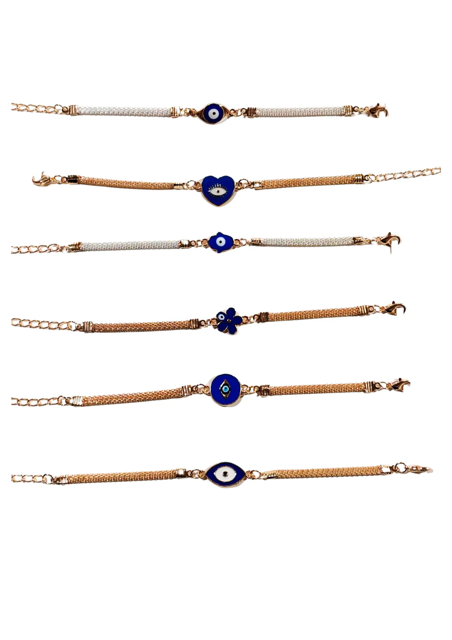 PULSERA DORADA DIF DISEÑOS OJO TURCO 1