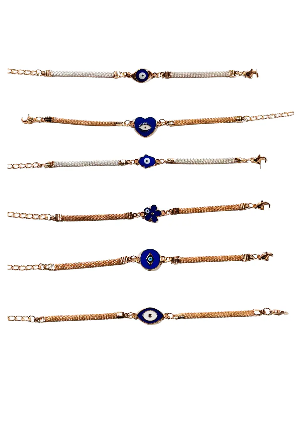 PULSERA DORADA DIF DISEÑOS OJO TURCO 1