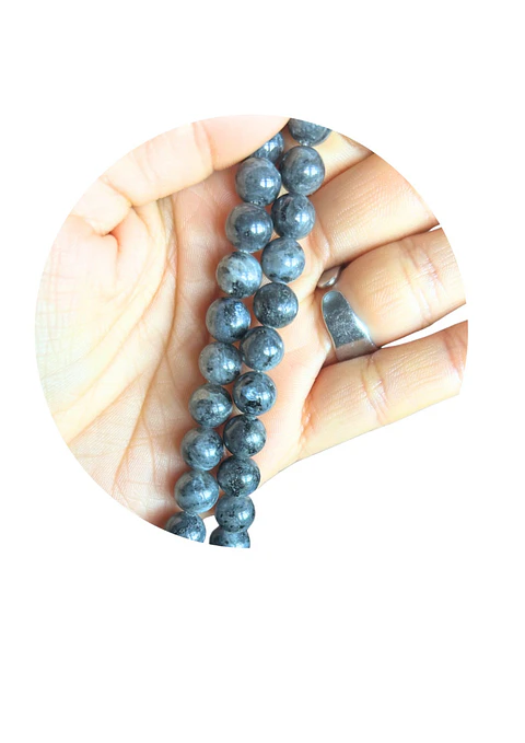 TIRA LABRADORITA GRIS 8MM -45-
