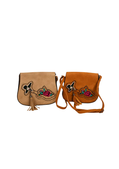 CARTERA BORDADO PICAFLOR