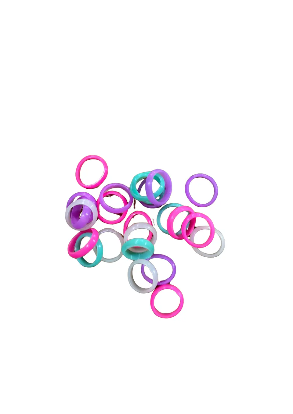 ANILLO SILICONA FLUO X 24 UNID 1