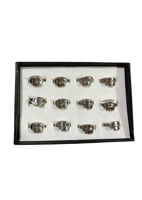 ANILLO ELEFANTE ACERO 