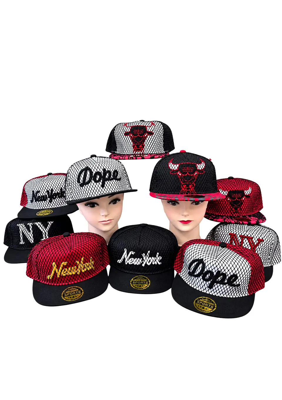 GORRO VISERA PLANA RED 1
