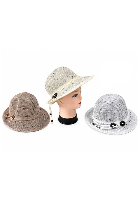 CAPELINA D CH  JASPEADA CON BOTON