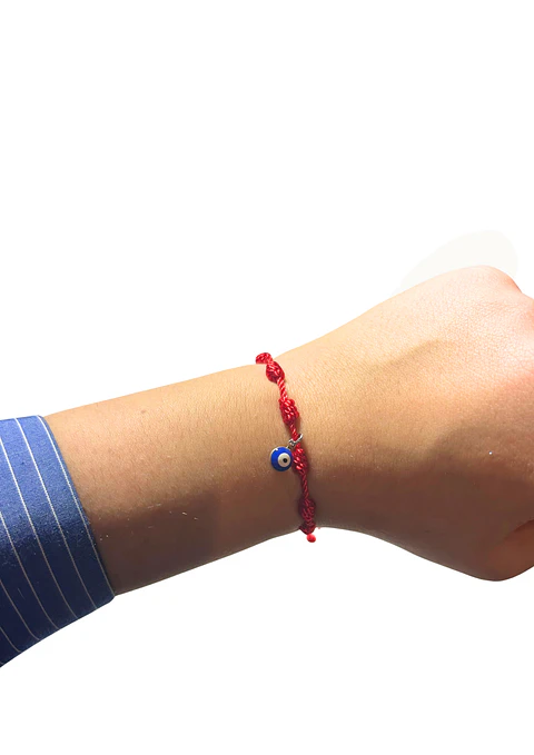 PULSERA 7 NUDOS OJO TURCO