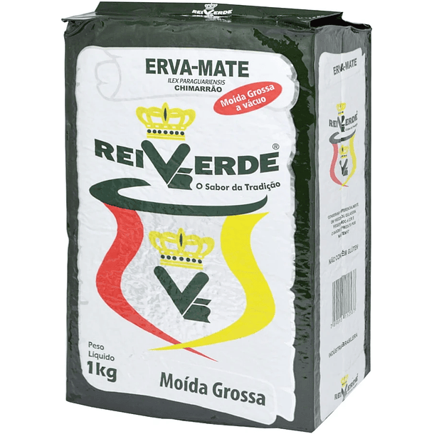 Rei Verde Moida Grossa para Chimarrão - 1Kg  
