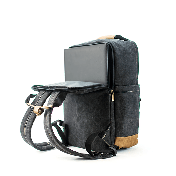 MATERA MOCHILA LANIN - CANVAS HUMO 3