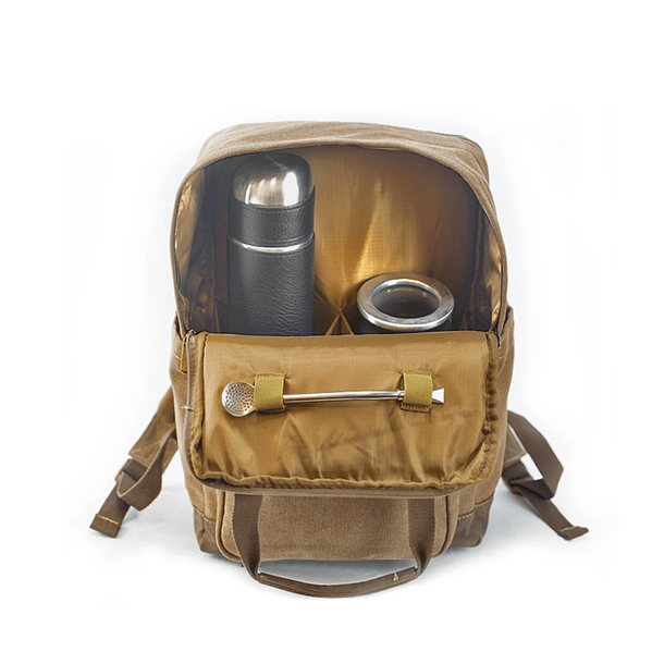 MATERA MOCHILA LANIN - CANVAS TOSTADO 4