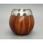 Mate Torpedo Inox  - Madera oscuro 1