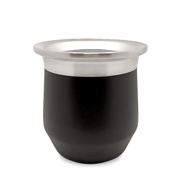 Mate Camionero Inox  - Negro 1