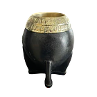 Mate Torpedo Calabaza - Uruguayo - Cincelado - Laurel 1