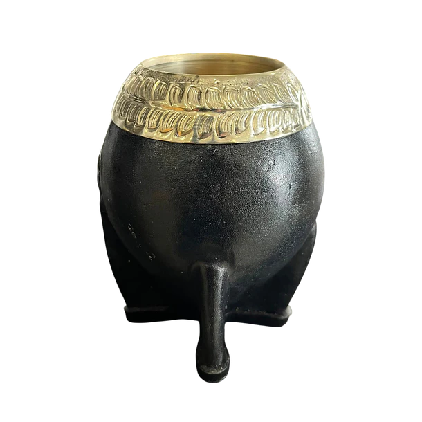Mate Torpedo Calabaza - Uruguayo - Cincelado - Laurel 1