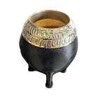 Mate Torpedo Calabaza - Uruguayo - Cincelado - Laurel 2