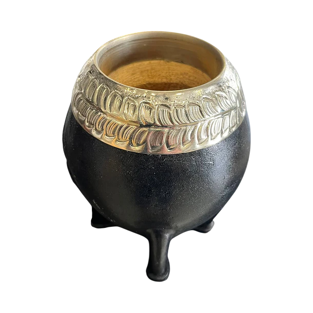 Mate Torpedo Calabaza - Uruguayo - Cincelado - Laurel 2