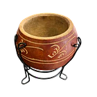 Mate Calabaza Criollo - Base de metal  2