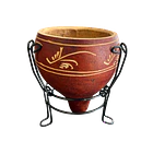 Mate Calabaza Criollo - Base de metal  4