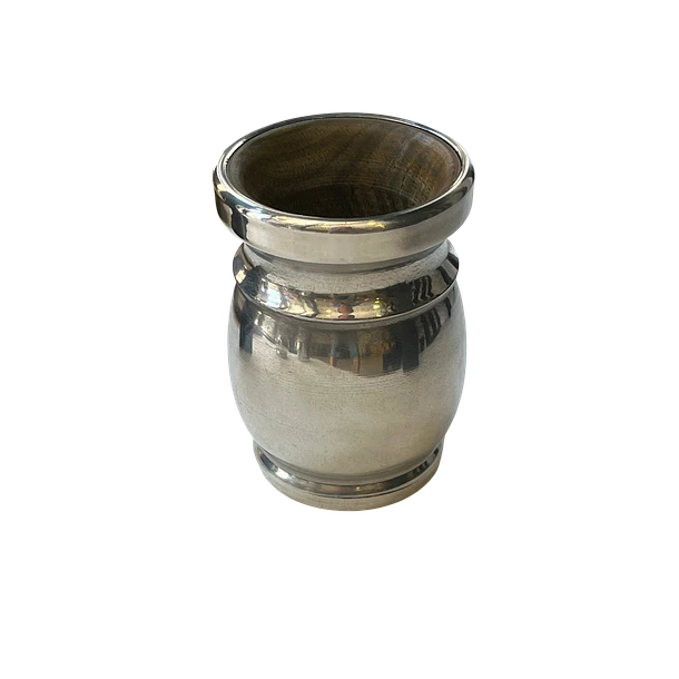Mate Palo Santo / Aluminio - Redondo 2