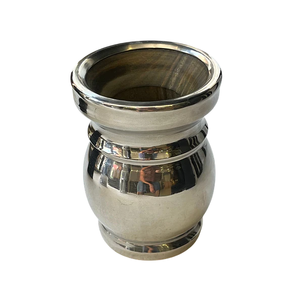 Mate Palo Santo / Aluminio - Redond Chico 2
