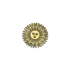 Apliques en Bronce  - Sol Bandera