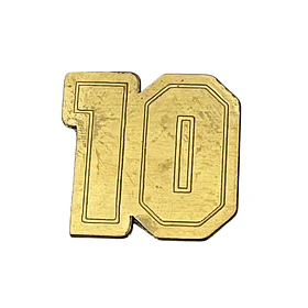 Apliques en Bronce  - 10 Maradona