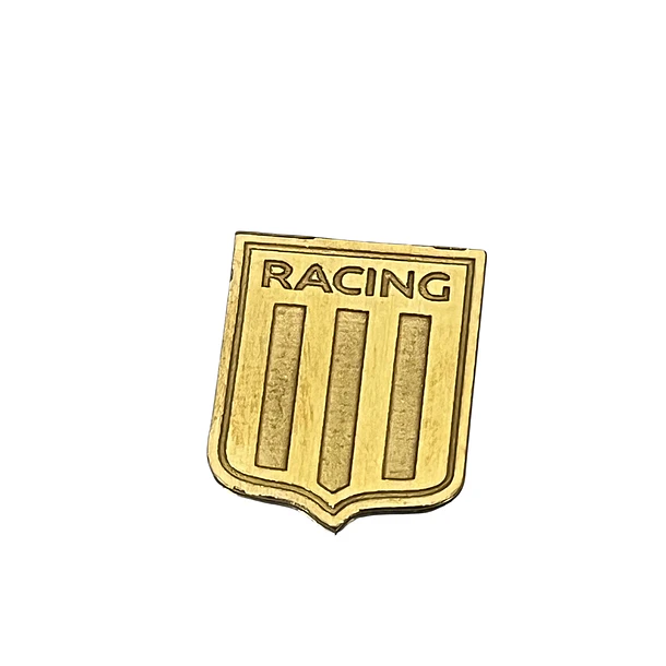 Apliques en Bronce  - Escudo Racing
