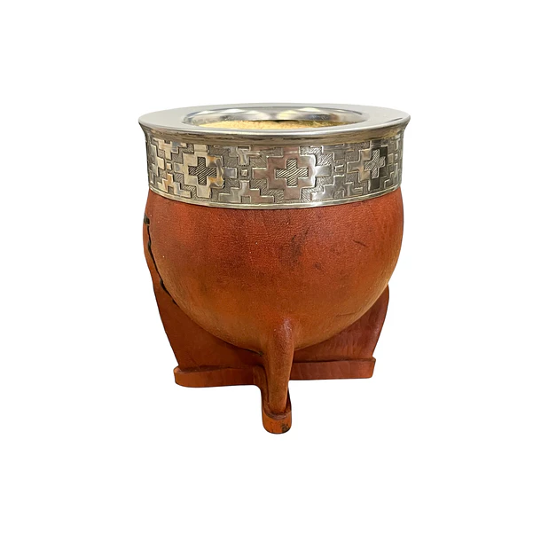 Mate Imperial Artesanal Calabaza Marron | Virola Pampa 1