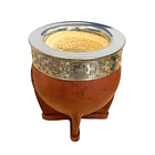 Mate Imperial Artesanal Calabaza Marron | Virola Pampa 2