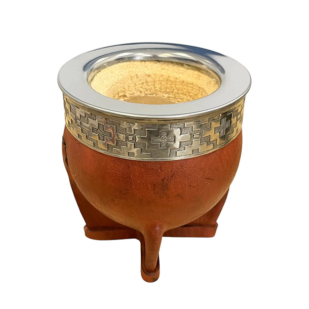 Mate Imperial Artesanal Calabaza Marron | Virola Pampa 2