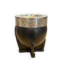 Mate Imperial Artesanal Calabaza Negro | Virola Pampa  1