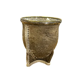 Mate Camionero Calabaza Crudo | Virola Volcada  