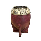 Mate Torpedo Calabaza Borravino | Virola Cincelada    2