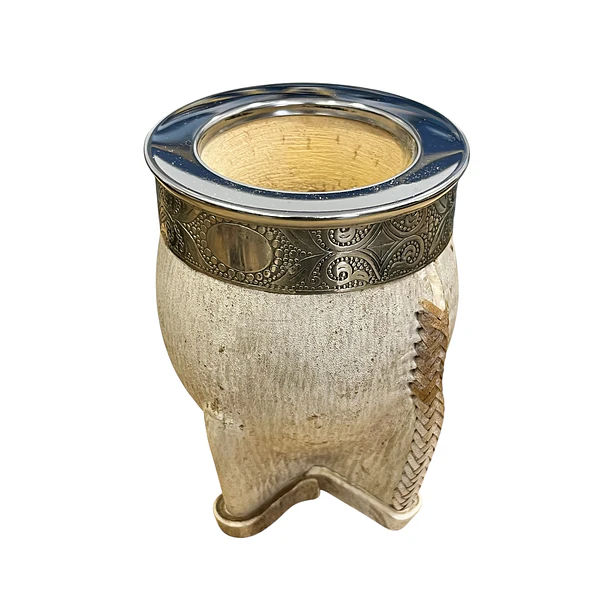 Mate Imperial Calabaza Crudo | Virola Lisa 1