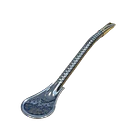Bombilla Inox  Pico dorado - Torneada - 19 cm  1