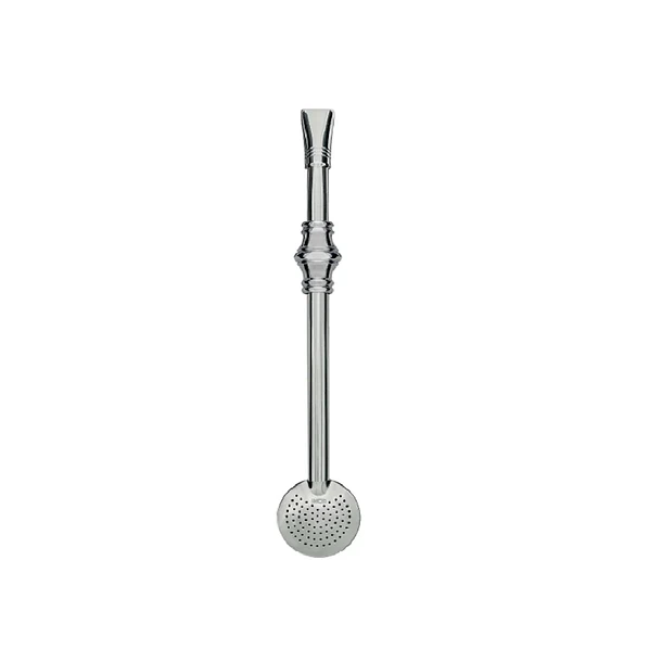 Bombilla Bortonaggio Inox para Chimarrao - 19 cm  
