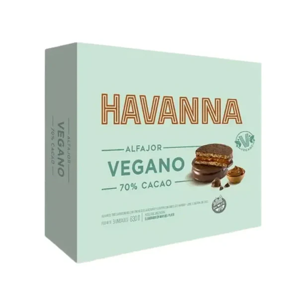 Alfajores Havanna VEGANO x 4u  | Sin Gluten 