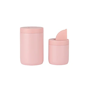 Yerbera - Inox con pico vertedor - Rosa