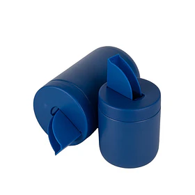 Yerbera - Inox con pico vertedor - Azul 