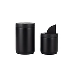 Yerbera - Inox con pico vertedor - Negro 1