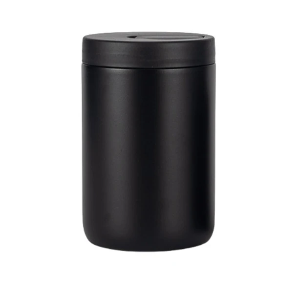 Yerbera - Inox con pico vertedor - Negro 2